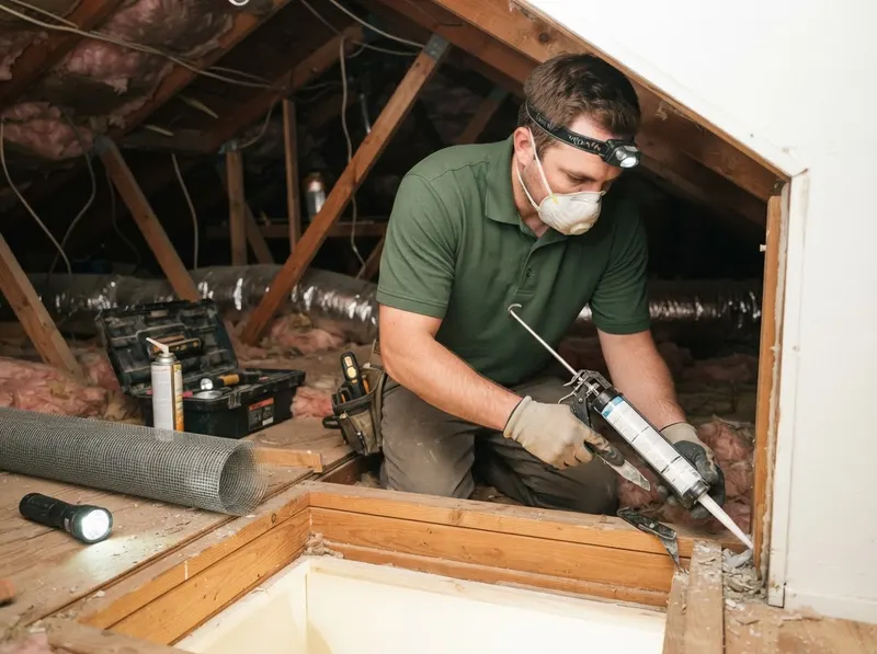 Rodent Exclusion & Attic Decontamination in San Diego, CA