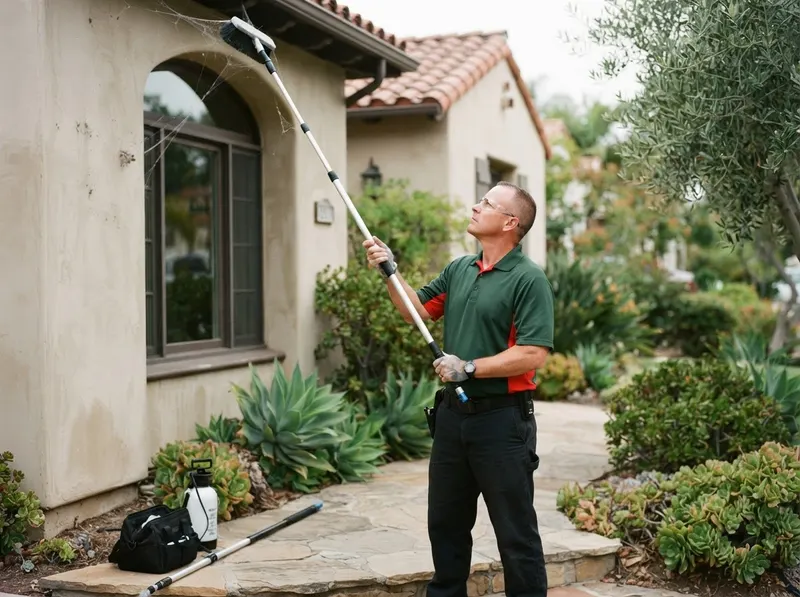 Spider Abatement & Web Clearance in San Diego, CA